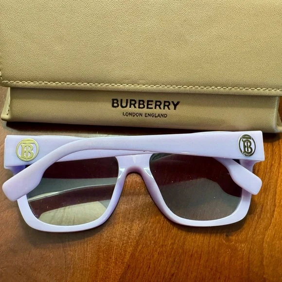 Burberry ? Daisy Grey Sunglasses Gradient Butterfly display picture 3
